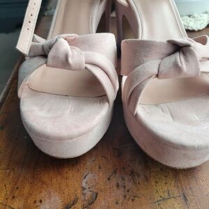 JCrew platform sandals